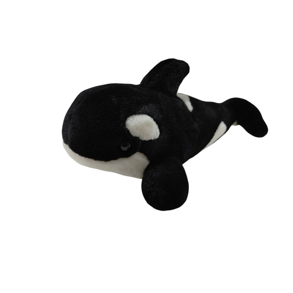 Vintage SeaWorld Shamu Killer Whale Orca Plush Stuffed Animal Toy 15 Inches